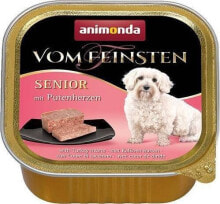 Влажные корма для собак Animonda ANIMONDA Dog Vom Feinsten Senior smak: Serca Indyka 150g