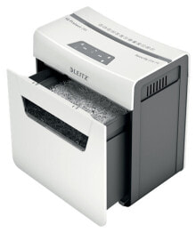 Шредеры Leitz 80930000 измельчитель бумаги Микро-поперечная резка Серый, Белый