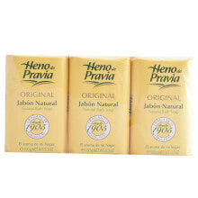 Кусковое мыло Heno De Pravia Original Soap Natural Кусковое натуральное мыло  3x150 гр
