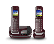 Радиотелефоны panasonic KX-TGJ322 DECT телефон Красный Идентификация абонента (Caller ID) KX-TGJ322GR