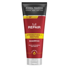 Шампуни для волос John Frieda Full Repair Strengthen + Restore Shampoo Укрепляющий и восстанавливающий шампунь для ослабленных волос 250 мл