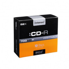 Диски и кассеты Intenso CD-R 700MB 10 шт 1801622