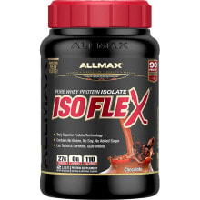 AllMax Nutrition IsoFlex Pure Whey Protein Isolate  Изолят сывороточного протеина с шоколадным вкусом 907 г