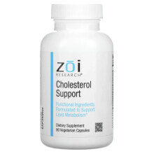 Витамины и БАДы для пищеварительной системы ZOI Research, поддержка уровня холестерина, 90 растительных капсул