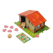 Детские игровые наборы и фигурки из дерева Игровой набор Janod Семейная ферма, от 2 до 4 игроков