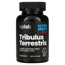 Витамины и БАДы для мужчин Vplab, Ultra Men's Sport, Tribulus Terrestris, 90 Capsules