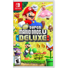 Игры для приставок nintendo New Super Mario Bros. U Deluxe, Switch Nintendo Switch Немецкий, Английский 2525640