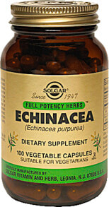 Solgar Echinacea Экстракт эхинацеи пурпурной 100 капсул