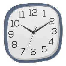 Настенные часы tFA-Dostmann 60.3053.06 настенные часы Кварцевые стенные часы Квадратный Синий, Белый