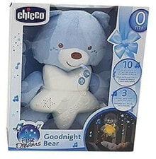 Ночники и декоративные светильники для малышей Детский ночник Chicco Плюшевый мишка-спокойной ночи, с музыкой и белым шумом 276697