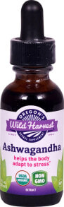 Oregon's Wild Harvest Ashwagandha Herbal Supplement ---Травяная добавка Ашваганды - 30 мл