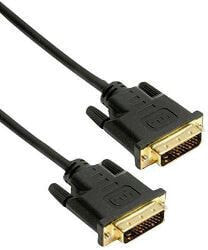 Компьютерные разъемы и переходники PureLink DVI-D M/M 0.5m DVI кабель 0,5 m Черный X-DC130-005