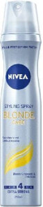 Лаки и спреи для укладки волос Nivea Hair Care Styling Blond Care Лак для волос для блондинок 250 мл