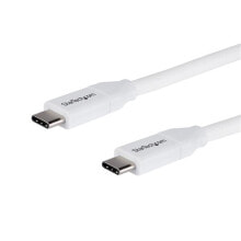Компьютерные разъемы и переходники starTech.com USB2C5C4MW USB кабель 4 m 3.2 Gen 1 (3.1 Gen 1) USB C Белый