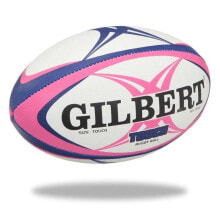 Товары для регби мяч для регби GILBERT Touch - размер 4 - мужской - розовый и синий