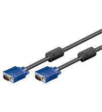 Компьютерные разъемы и переходники Goobay CAK XGA SVGA 180 15M/15M 1.80m VGA кабель 1,8 m VGA (D-Sub) Черный 93368