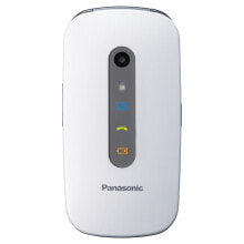 Кнопочные телефоны Panasonic KX-TU456 6,1 cm (2.4") 110 g Белый Продвинутый телефон KX-TU456EXWE