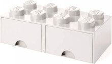 Принадлежности для хранения игрушек lEGO Room Copenhagen Brick Drawer 8 box white (RC40061735)