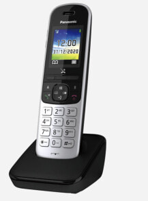 Радиотелефоны panasonic KX-TGH710 DECT телефон Черный Идентификация абонента (Caller ID) KX-TGH710GS