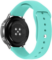 Ремешки и браслеты для часов Silicone strap for Samsung Galaxy Watch - Мятно-зеленый, 20 mm