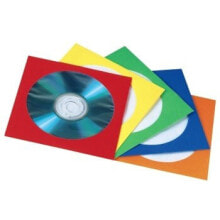 Диски и кассеты Hama 00078369 чехлы для оптических дисков чехол-конверт 1 диск (ов) Разноцветный