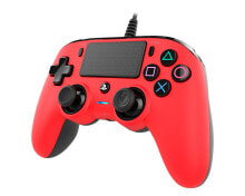 Аксессуары для игровых приставок NACON PS4OFCPADRED игровой контроллер Геймпад PlayStation 4 Аналоговый/цифровой Красный
