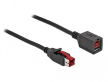 Компьютерные разъемы и переходники DeLOCK 85985 USB кабель 1 m Черный