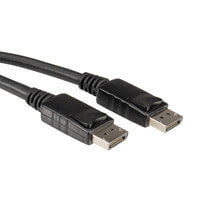 Компьютерные разъемы и переходники value 11.99.5764 DisplayPort кабель 5 m Черный