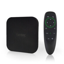 ТВ-приставки и медиаплееры fantec 4KS7700Air медиаплеер 16 GB 4K Ultra HD 3840 x 2160 пикселей Wi-Fi Черный 2471