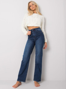 Женские джинсы Spodnie jeans-MR-SP-351.72P-ciemny niebieski