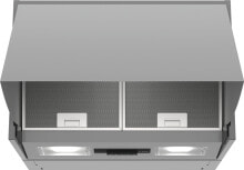 Встраиваемые кухонные вытяжки Bosch Serie 2 DEM66AC00 кухонная вытяжка 620 m³/h Полувстроенный (выдвижной) Нержавеющая сталь B