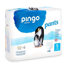 Детские подгузники PINGO Ecological Brackets Size 5 28 Units