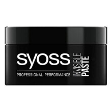 Воск и паста для укладки волос Syoss Invisible Paste  Паста для мягкой фиксации 100 мл