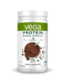 Vega Protein Made Simple Dark Chocolate Растительный протеин со вкусом шоколада  271 г