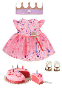 Одежда для кукол bABY born Deluxe Happy Birthday Set Комплект одежды для куклы ко дню рождения,830789