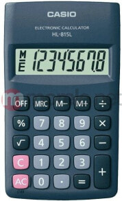 Калькуляторы Casio HL-815L калькулятор Карман Базовый Черный HL-815L-BK