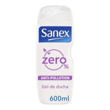 Средства для душа Sanex  Zero% Anti-Pollution Shower Gel Увлажняющий гель для душа без парабенов  600 мл