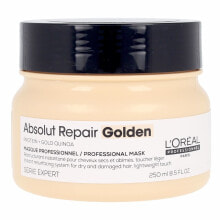 Маски и сыворотки для волос L'Oreal Professionnel Absolut Repair Golden Mask Интенсивно восстанавливающая маска для сухих поврежденных волос 250 мл