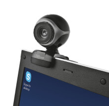 Веб-камеры для стриминга Trust Exis Webcam вебкамера 0,3 MP 640 x 480 пикселей USB 2.0 Черный 17003