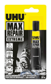 Канцелярский клей UHU Max Repair Extreme Паста Полимерный клей 20 g 45820