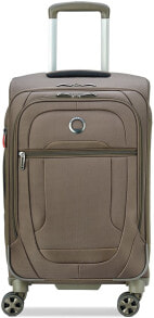 Мужские тканевые чемоданы Мужской чемодан текстильный серый 4 double wheels cabin trolley, mocha, S ( 55cm - 42.23L ), Helium DLX 2.0 ERW 4 DR KTR 55