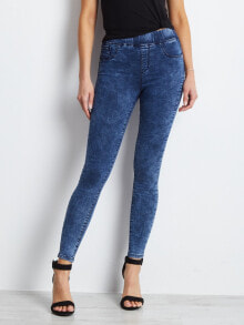 Женские джинсы Женские джинсы скинни с высокой посадкой укороченные синие Factory Price