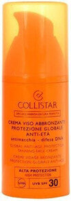 Средства для загара и защиты от солнца Collistar Protection Tanning Face Cream SPF30  Солнцезащитный крем для лица 50 мл