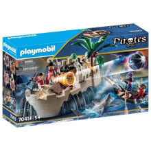 Детские игровые наборы и фигурки из дерева Конструктор Playmobil Pirates 70413 Бастион