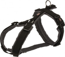 Шлейки для собак Trixie Trekking Harness Premium, M: 53–64 cm / 20 mm, black / graphite