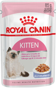 Влажные корма для кошек Влажный корм для кошек Royal Canin, для котят, кусочки в соусе, 85 г