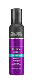 Гели и лосьоны для укладки волос John Frieda Frizz Ease Curl Reviver Mousse Мусс для гибкой фиксации вьющихся волос 200 мл