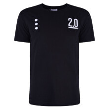 Мужские футболки Мужская футболка повседневная черная с логотипом Bikkembergs T-Shirt