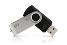 USB  флеш-накопители Goodram UTS3 USB флеш накопитель 8 GB USB тип-A 3.2 Gen 1 (3.1 Gen 1) Черный UTS3-0080K0R11