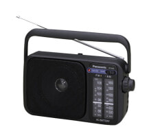 Радиоприемники радиоприемник Panasonic RF-2400DEG-K Черный